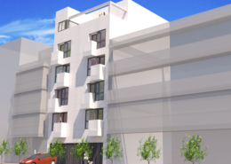 Edificio de viviendas - Sierra Nevada - Fachada 1 - PROARQ Arquitectura