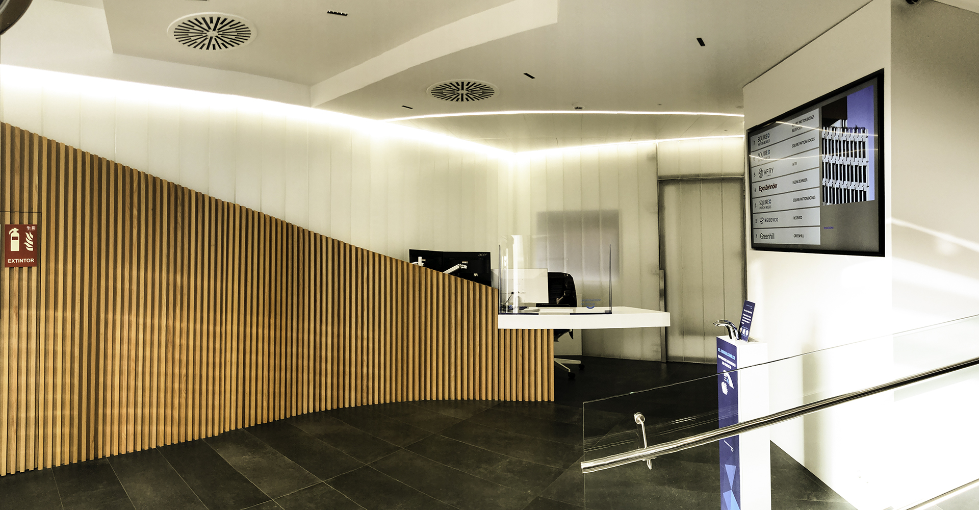 Edificio Plaza Marqués de Salamanca - Recepción 2 - PROARQ Arquitectura