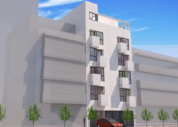 Edificio de viviendas - Sierra Nevada - Fachada 2 - PROARQ Arquitectura